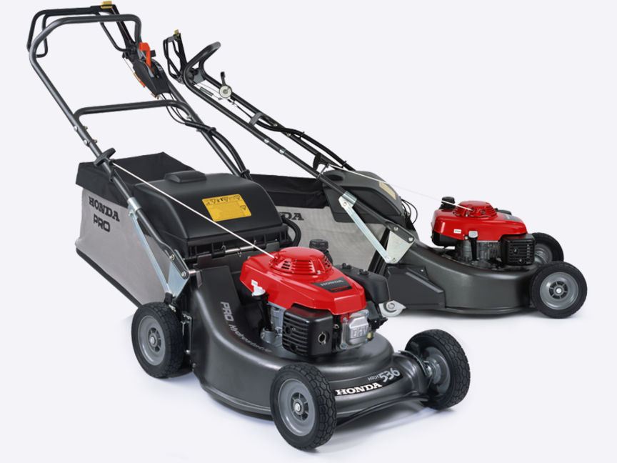 Hrh Self Propelled Petrol Lawnmowers Honda Uk