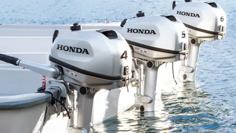 Range of Honda BF4-6 engines