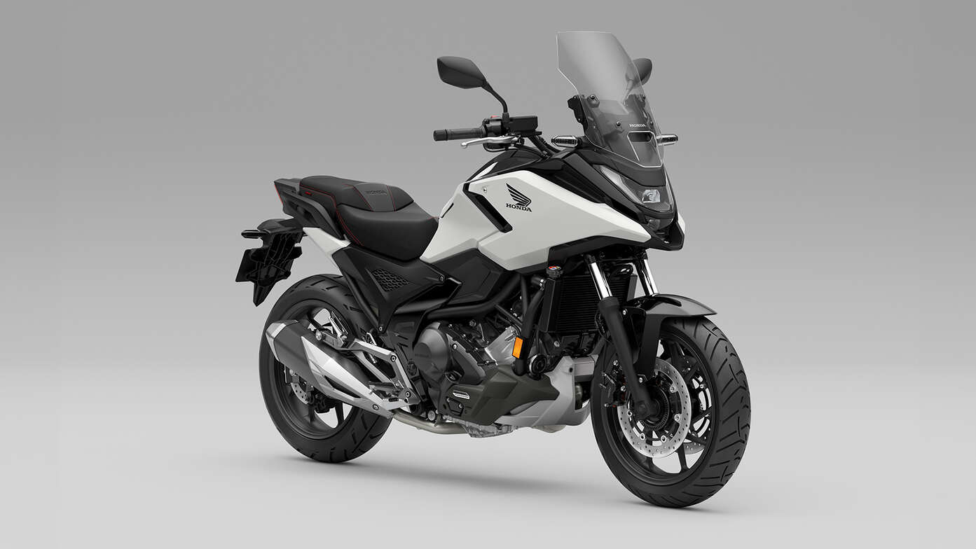 Honda NC750X motorcycle comfort pack.