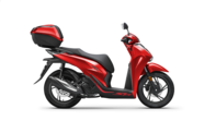 SH125i with Topbox 2023 Hyper Red