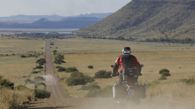 HAR rider group in South Africa with long road ahead