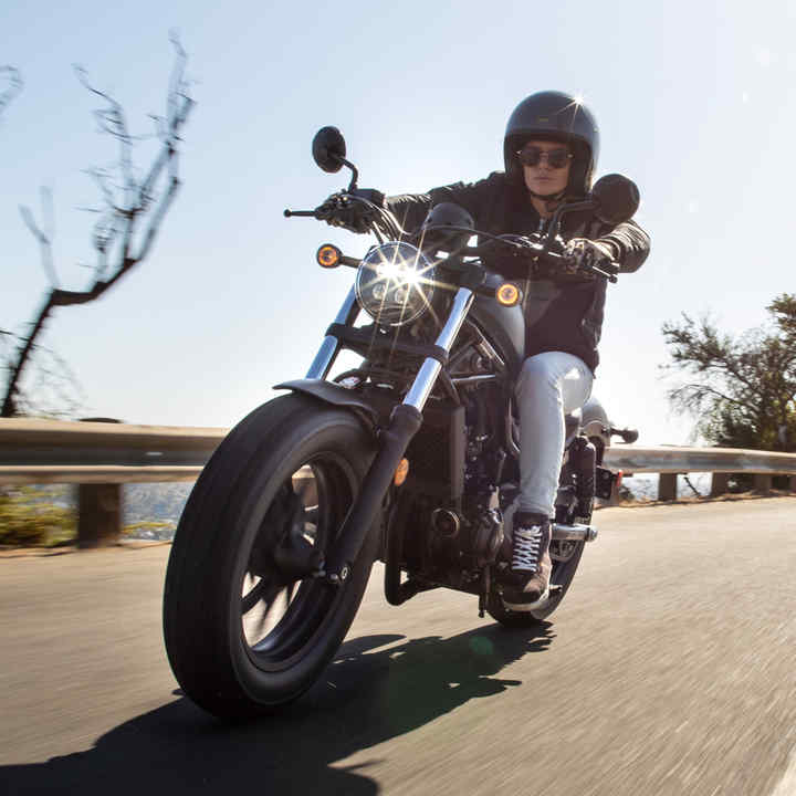 honda rebel 500 riding position