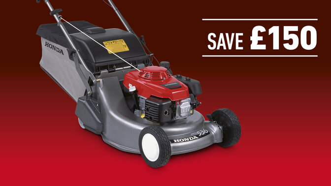 HRD lawnmower with save £150