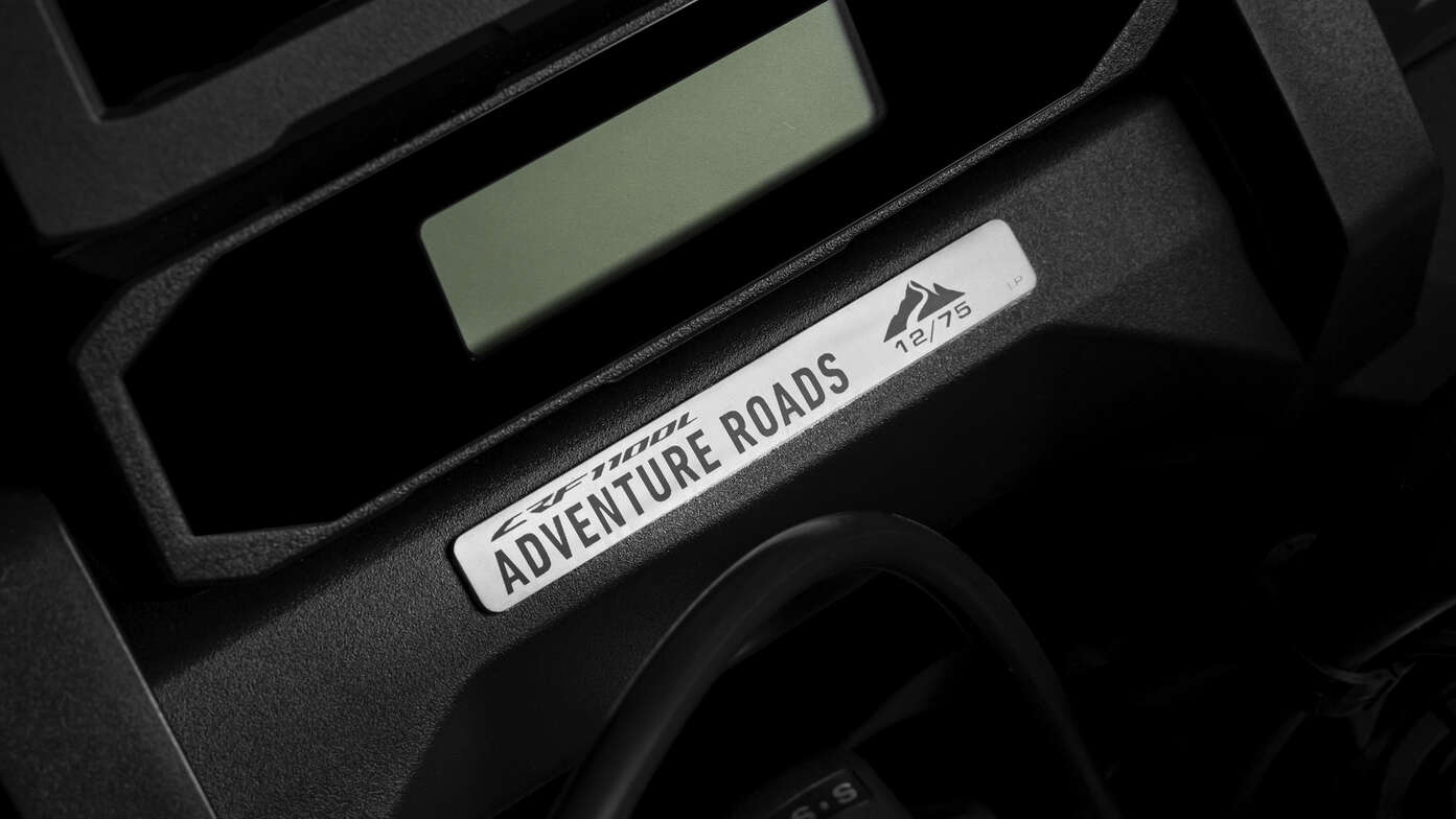 Africa Twin Adventure Roads Edition - Individually Numbered Plaque