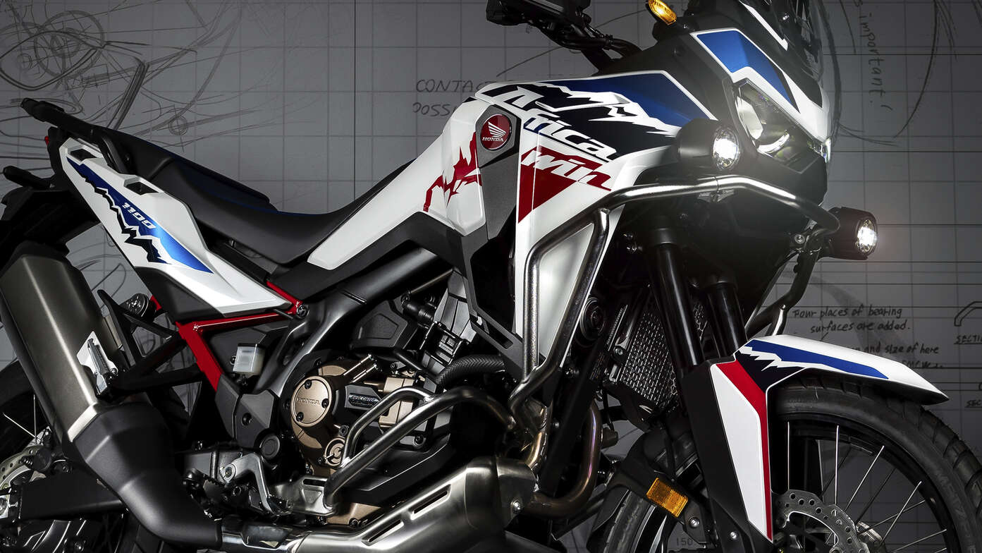 Africa Twin Adventure Roads Edition - Tri-colour