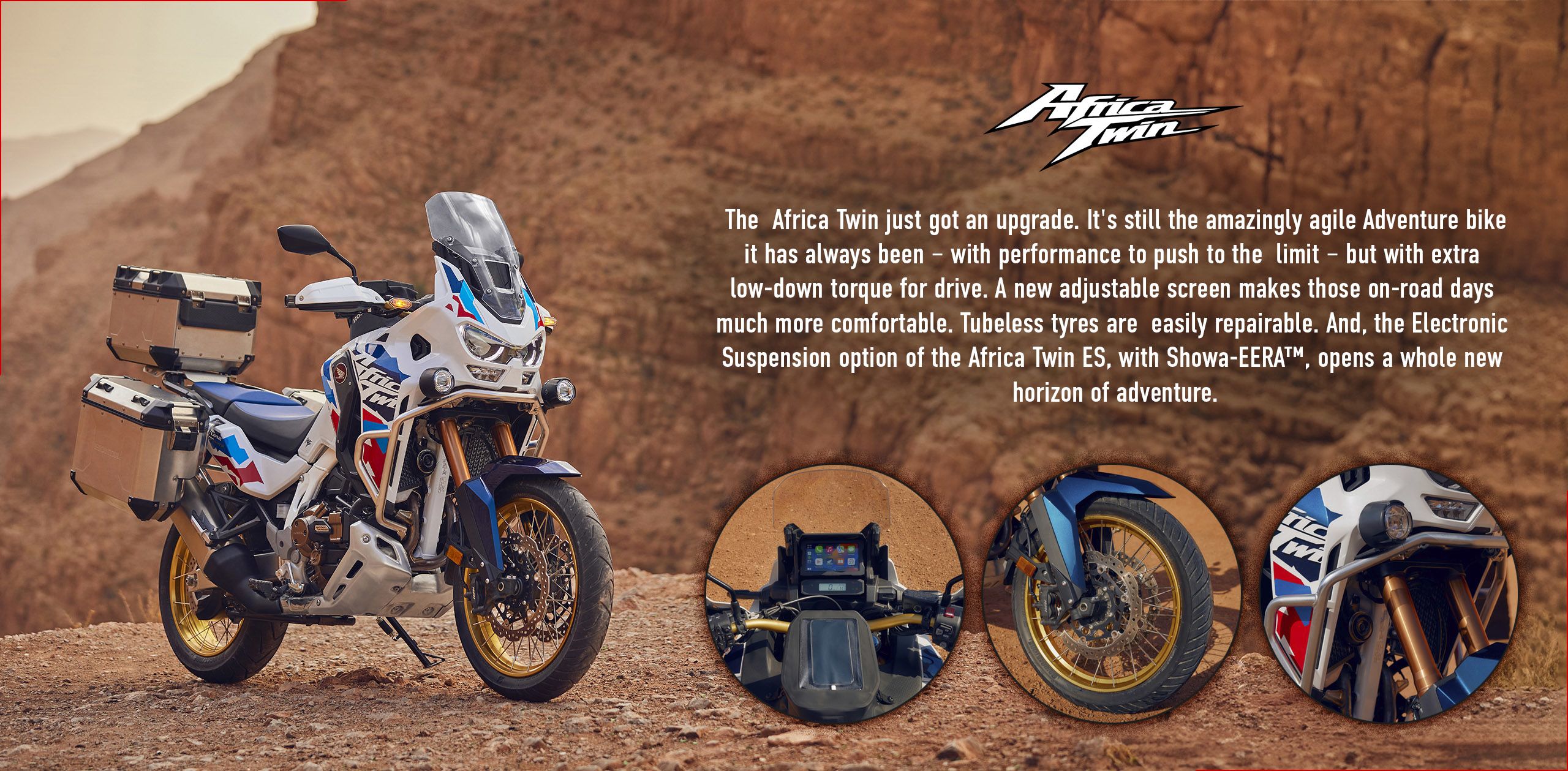 africa twin on road price