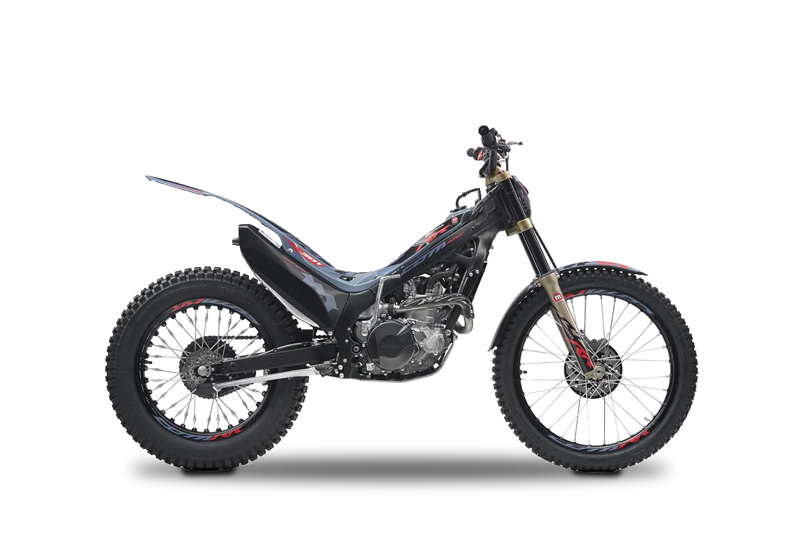 Side view of new Honda Montesa Cota 301RR